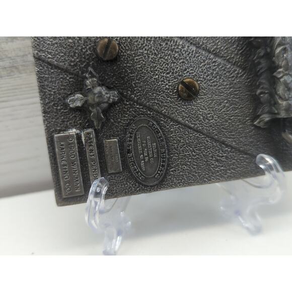 VINTAGE 30-06 SPRINGFIELD RIFLE BULLET CASING‎ BERGAMOT BELT BUCKLE - Picture 7 of 7